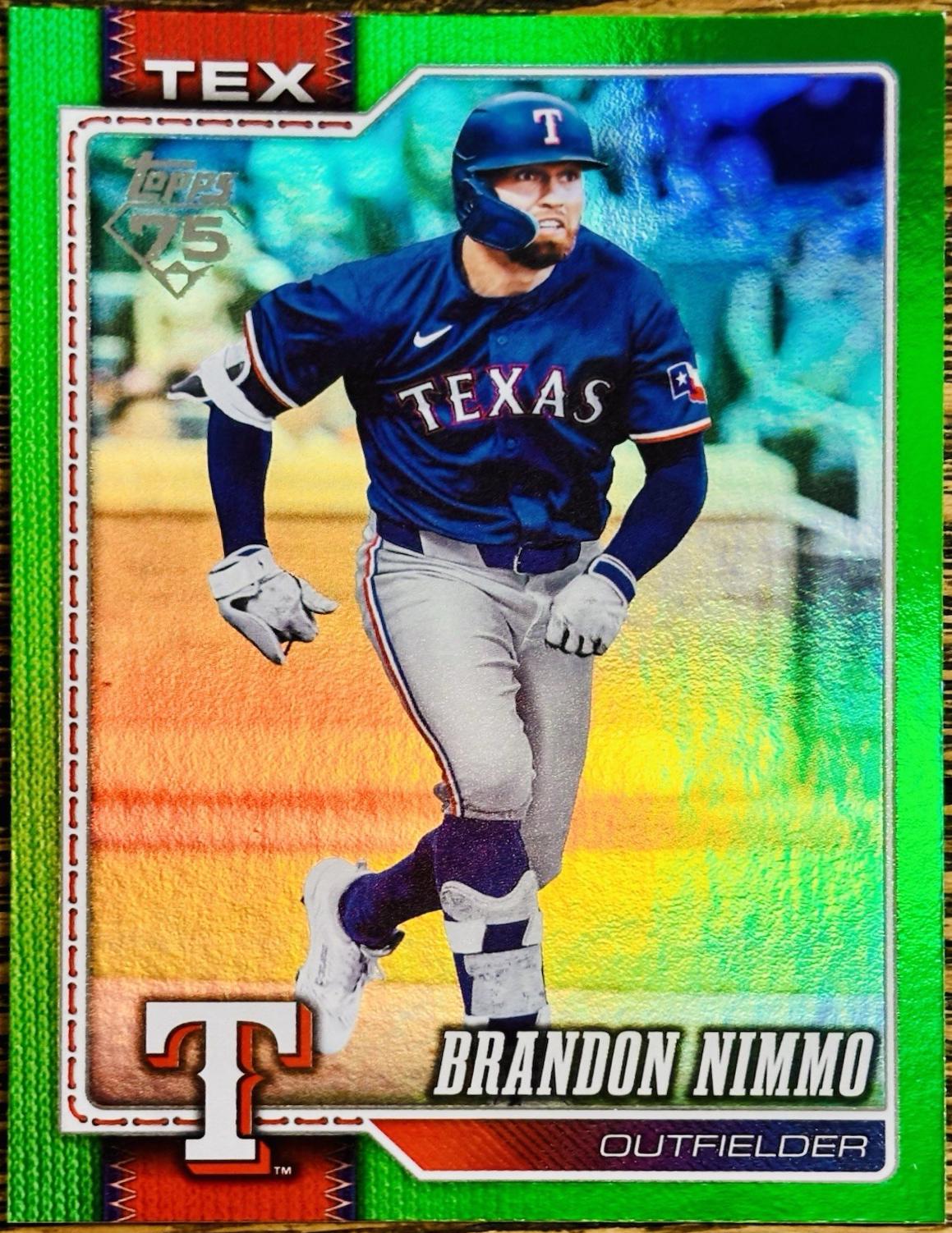 Brandon Nimmo [Holo Foil Green] #470