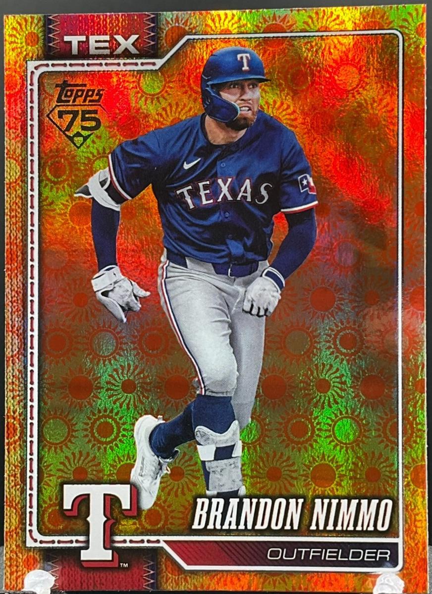 Brandon Nimmo [Holo Foil Orange] #470