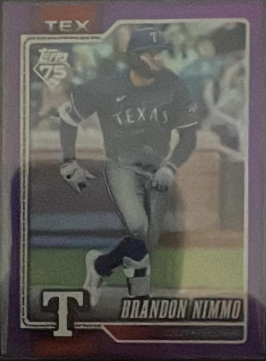 Brandon Nimmo [Purple Rainbow Foil] #470