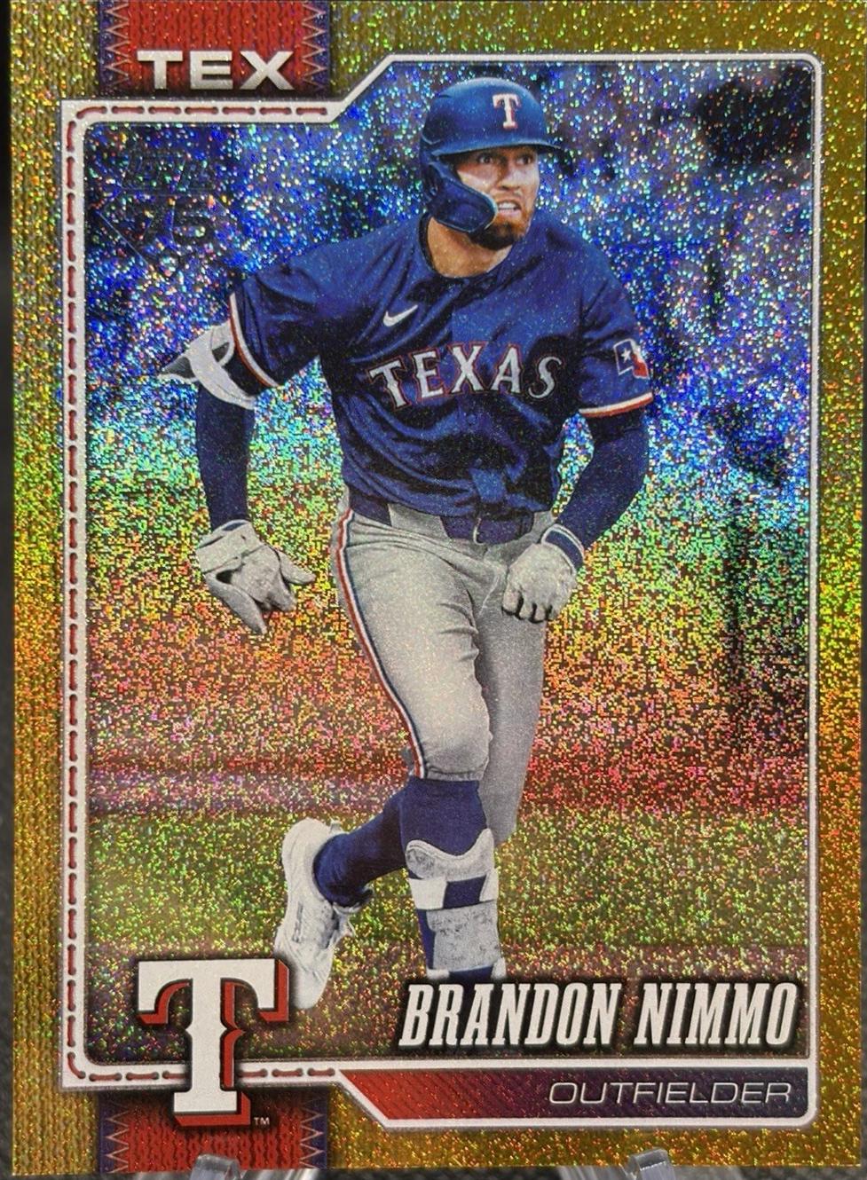 Brandon Nimmo [Sandglitter Gold] #470