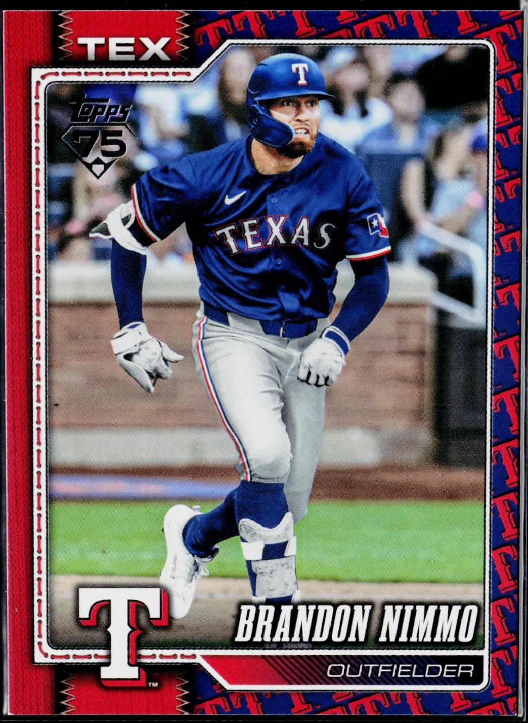 Brandon Nimmo [Team Color Border Variation] #470