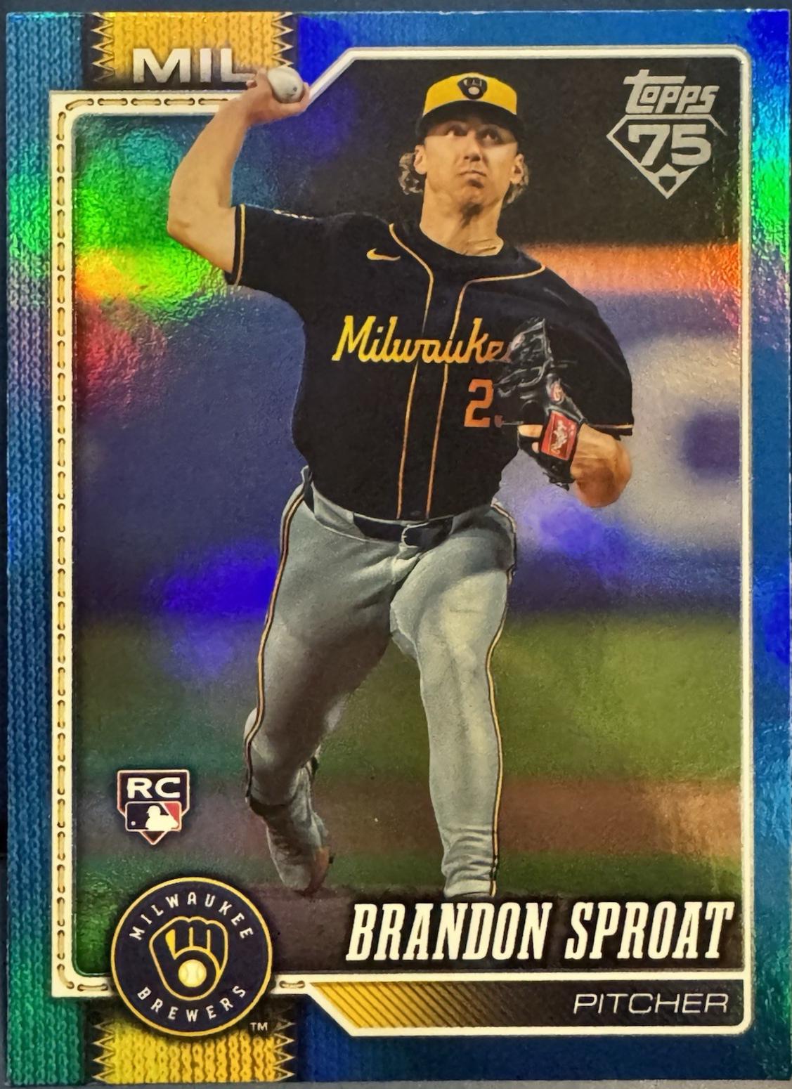 Brandon Sproat [Blue Rainbow Foil] #534