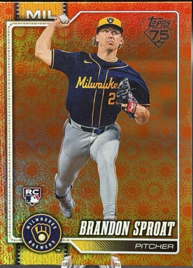 Brandon Sproat [Orange Diamante Foil] #534