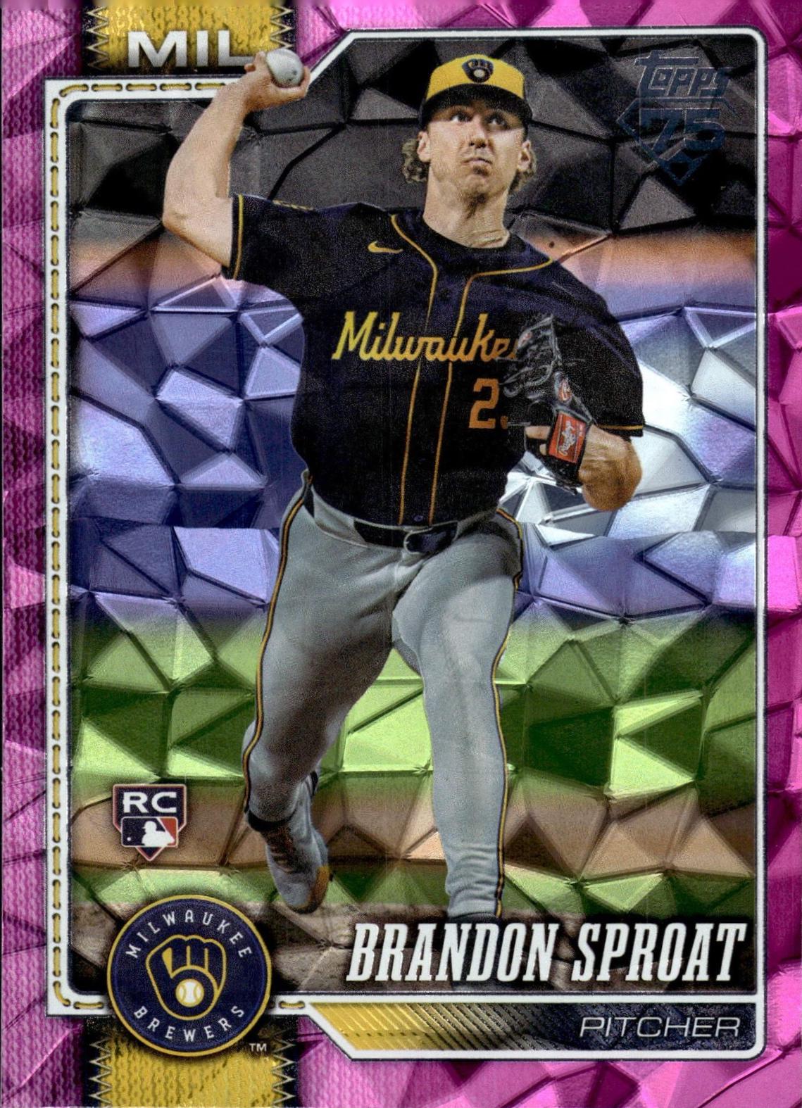 Brandon Sproat [Pink Diamante Foil] #534