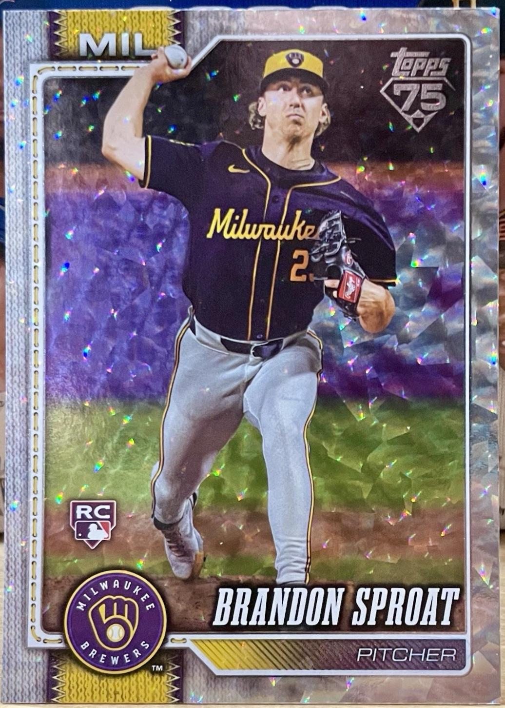 Brandon Sproat [Silver Crackle Foil] #534