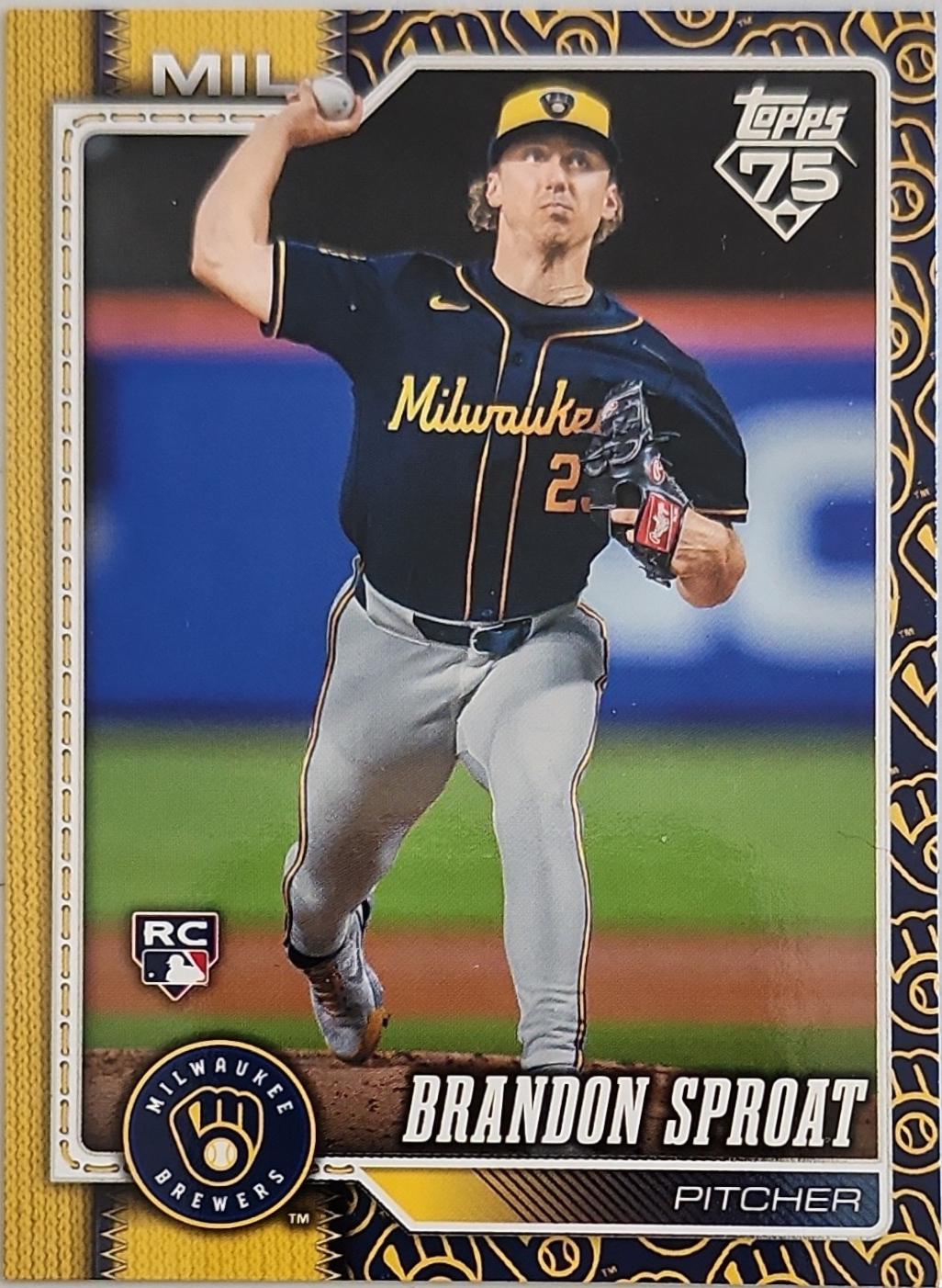 Brandon Sproat [Team Color Border Variation] #534