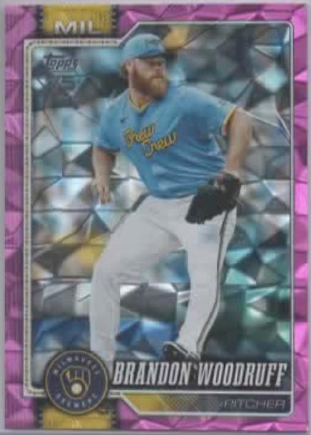 Brandon Woodruff [Pink Diamante Foil] #518