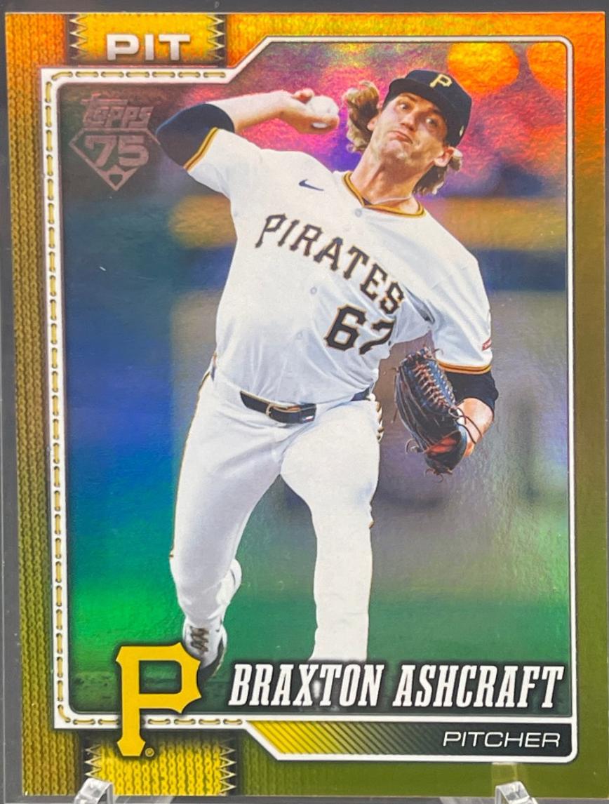 Braxton Ashcraft [Gold Rainbow Foil] #589