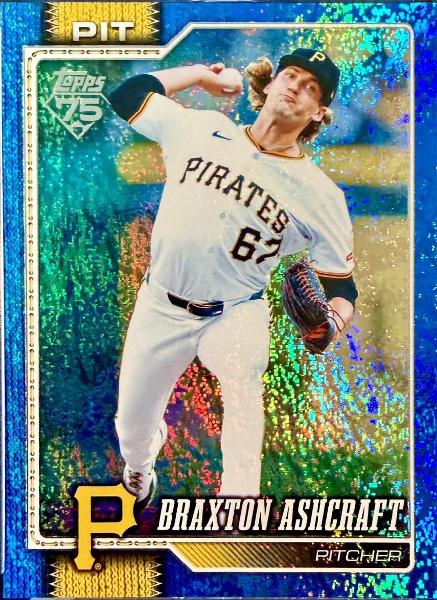 Braxton Ashcraft [Holo Foil Blue] #589