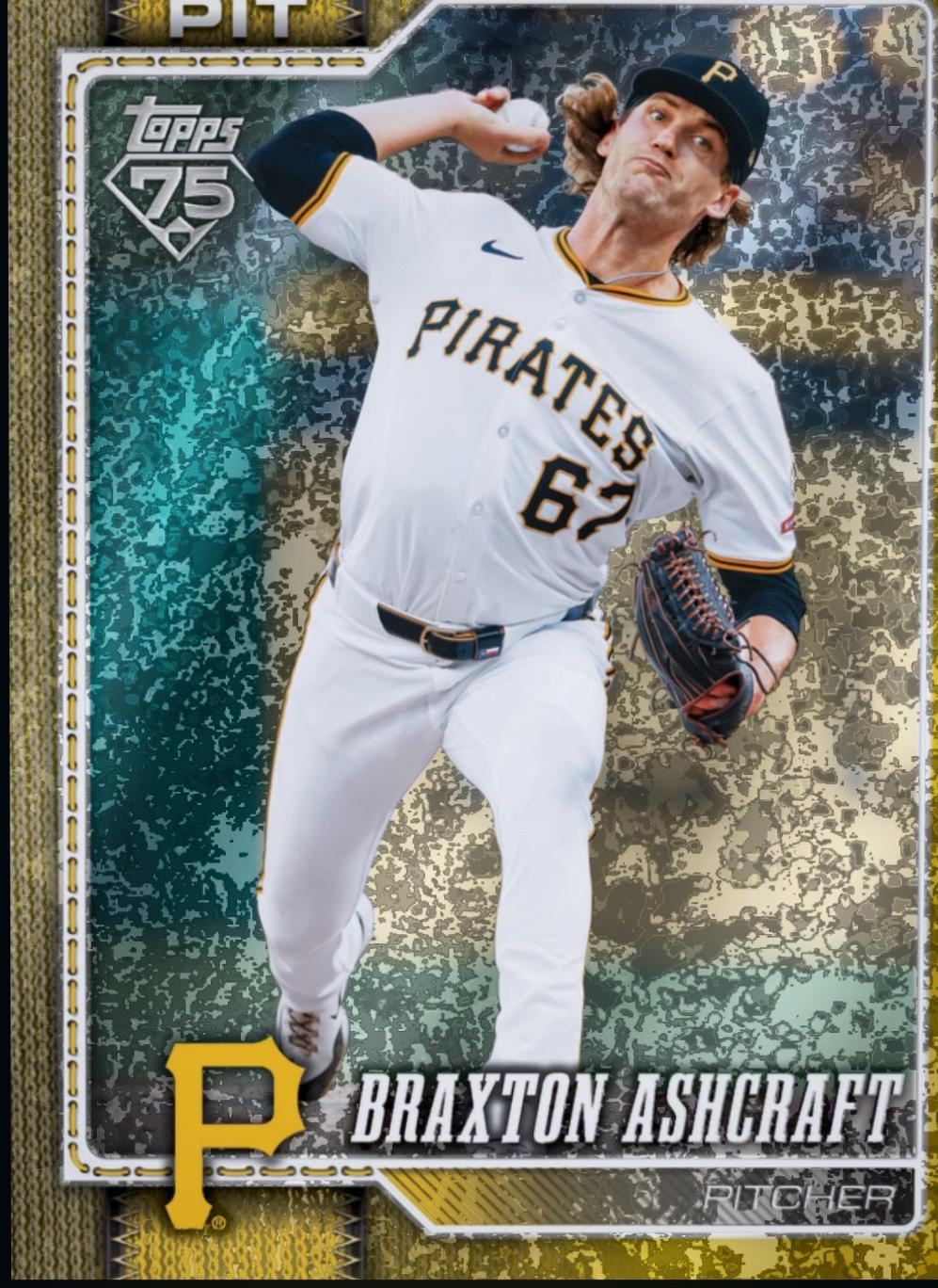 Braxton Ashcraft [Holo Foil Gold] #589