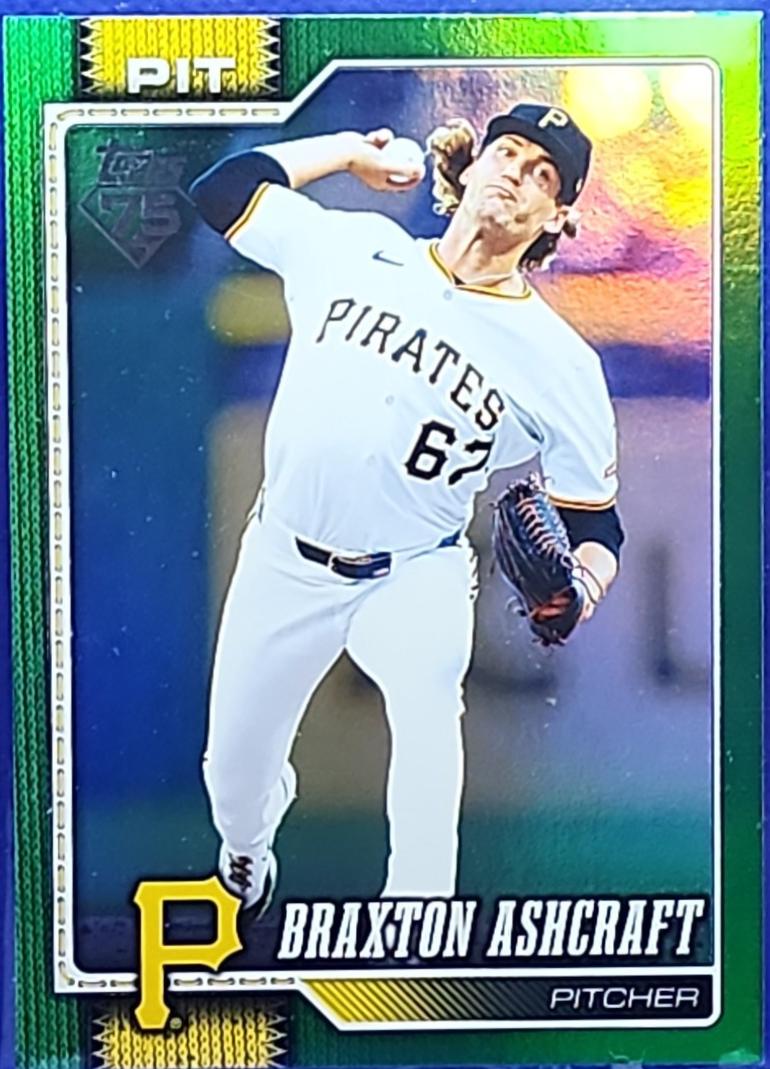 Braxton Ashcraft [Holo Foil Green] #589