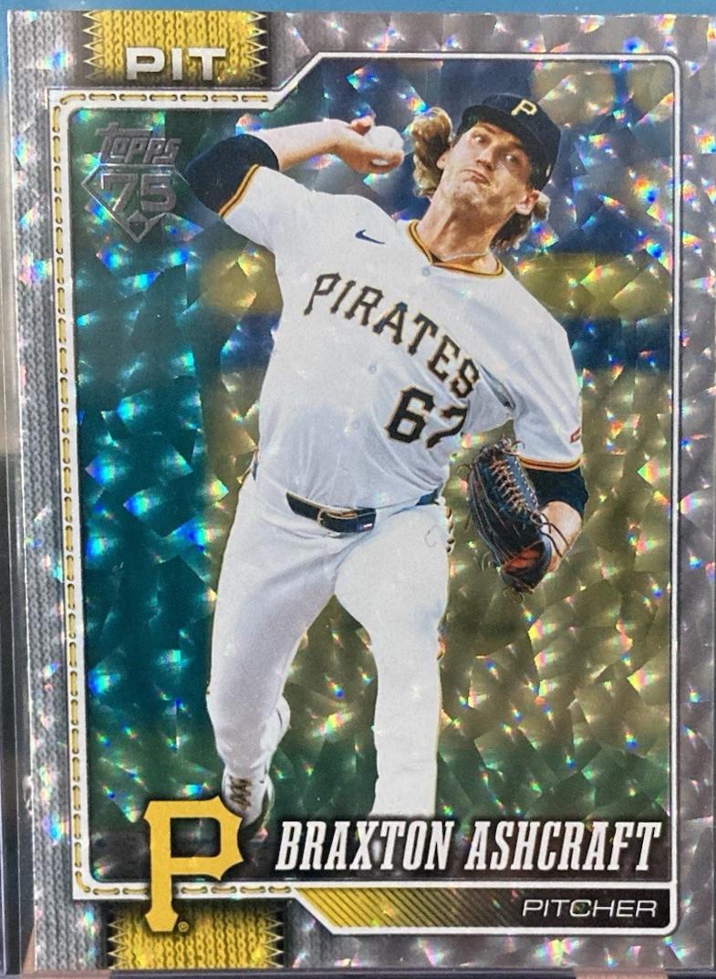 Braxton Ashcraft [Silver Crackle Foil] #589