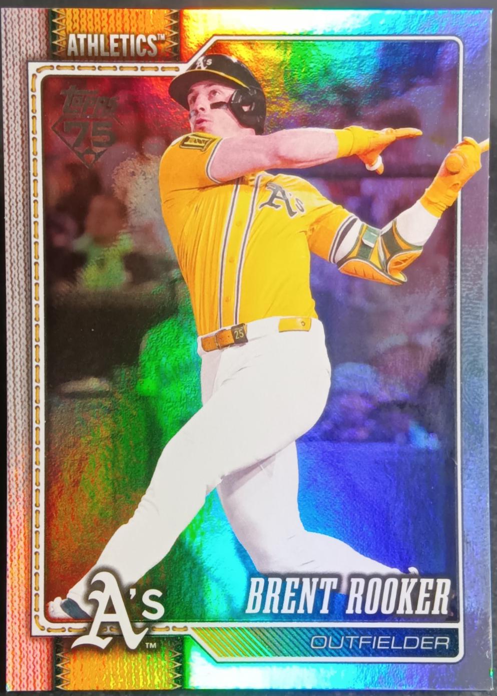 Brent Rooker [Rainbow Foil] #371