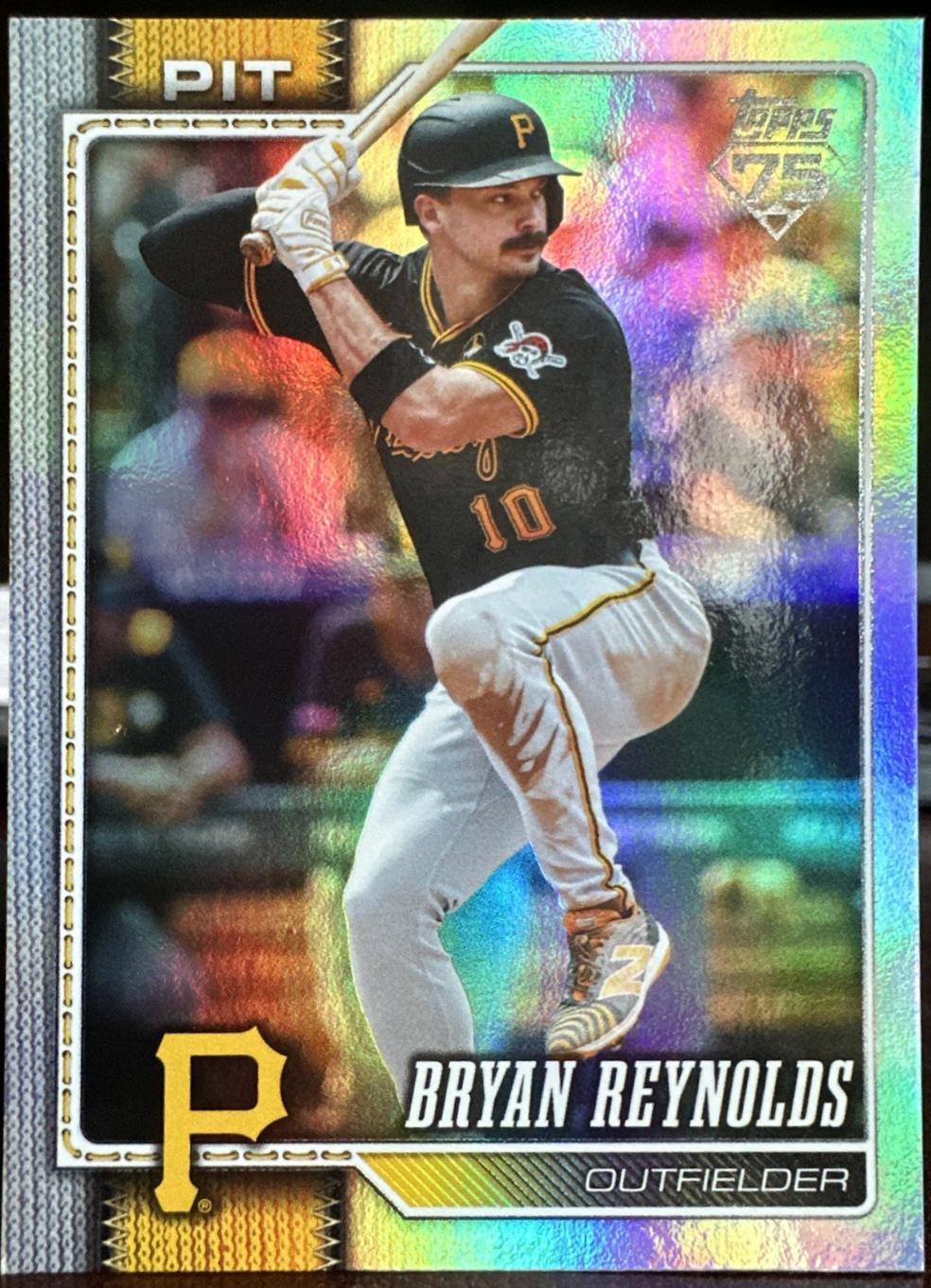 Bryan Reynolds [Silver Crackle Foil] #697
