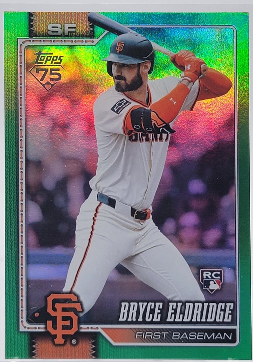 Bryce Eldridge [Green Diamante Foil] #406