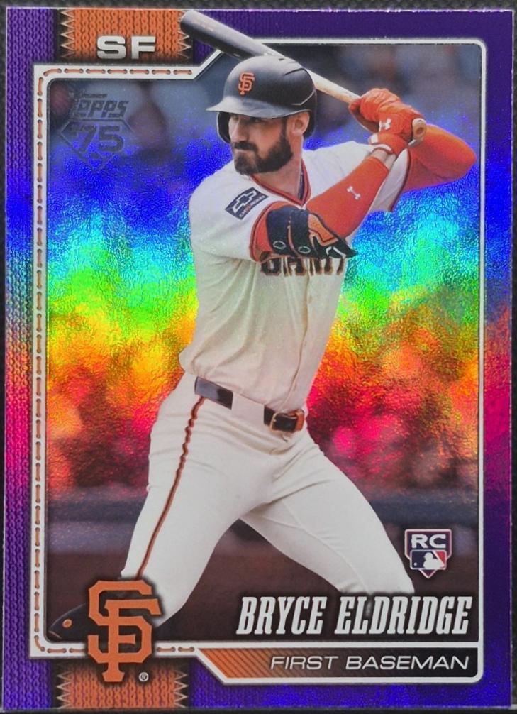 Bryce Eldridge [Holo Foil Purple] #406