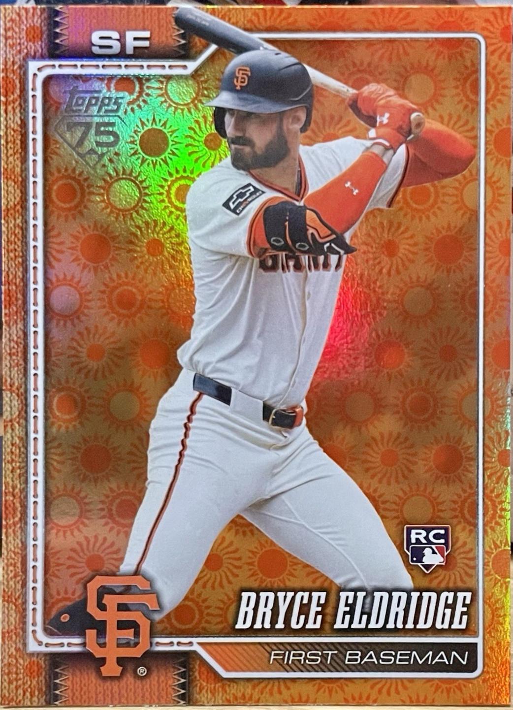 Bryce Eldridge [Orange Diamante Foil] #406