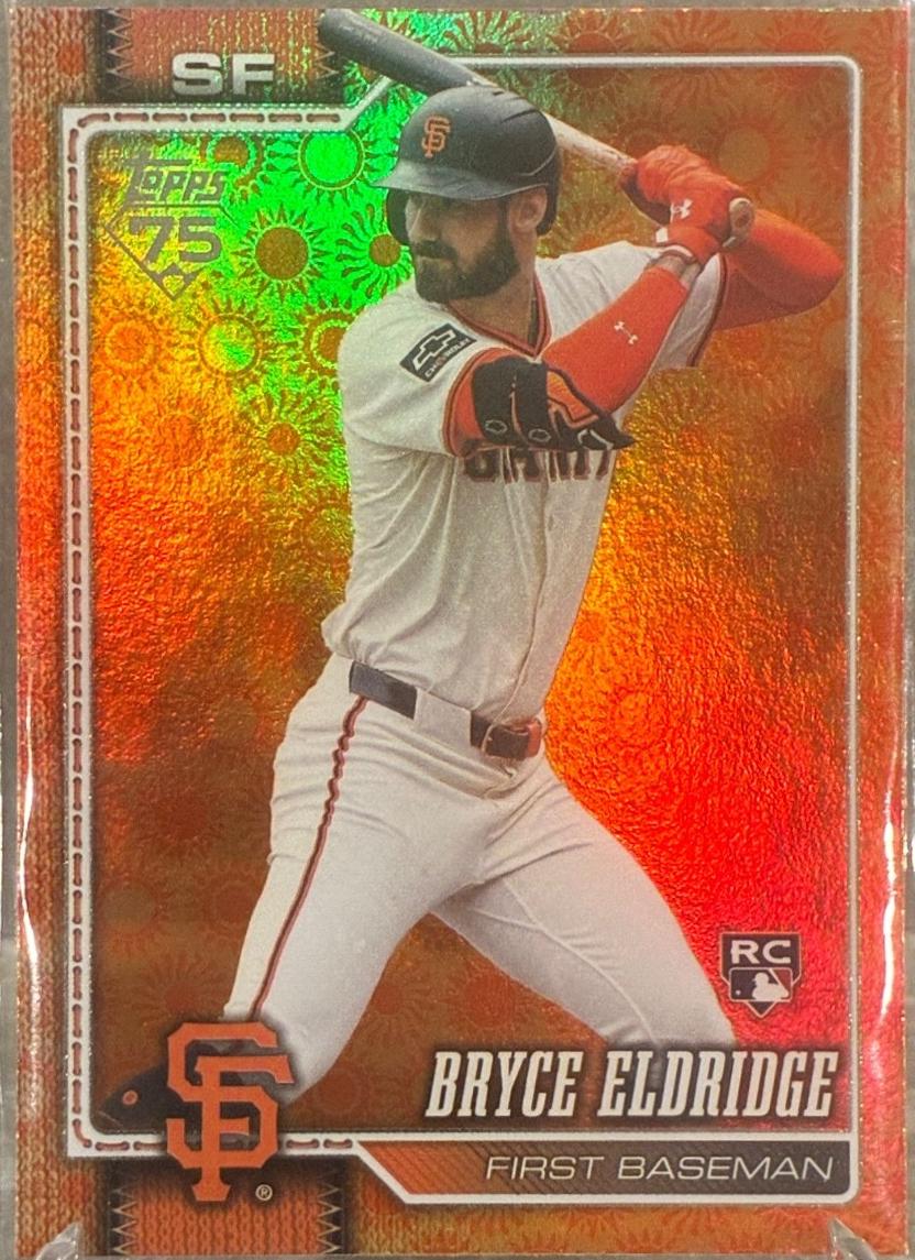 Bryce Eldridge [Orange Rainbow Foil] #406