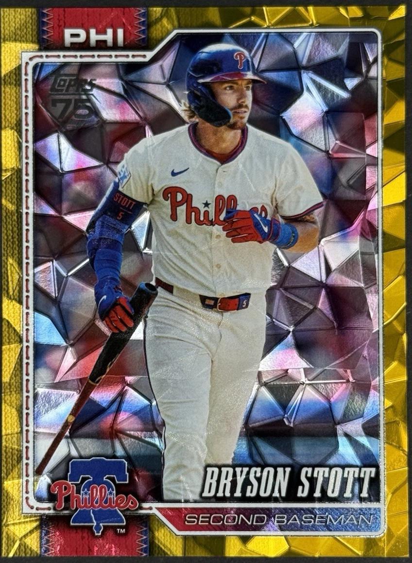 Bryson Stott [Gold Diamante Foil] #562