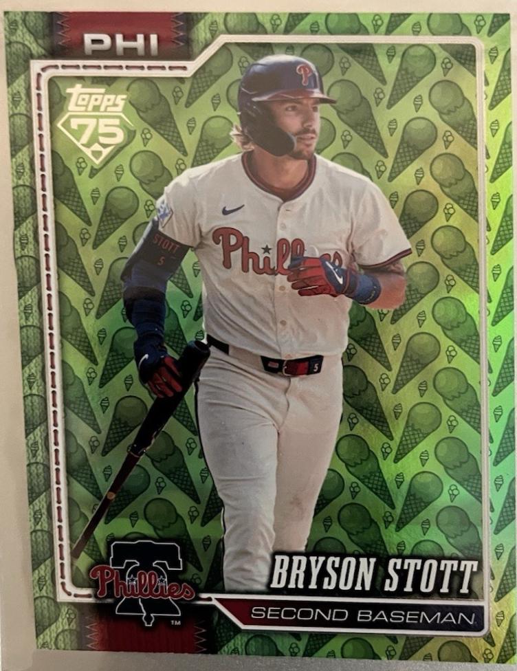 Bryson Stott [Green Diamante Foil] #562