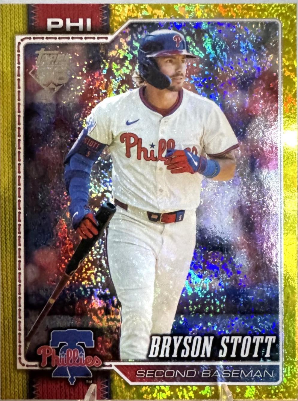 Bryson Stott [Holo Foil Yellow] #562