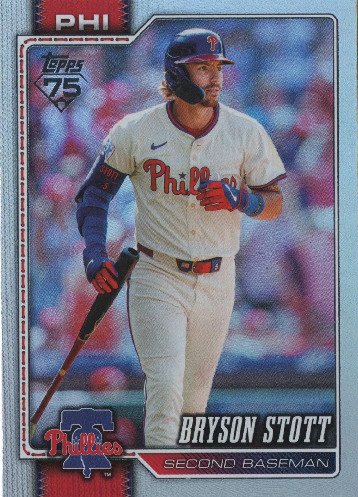Bryson Stott [Rainbow Foil] #562