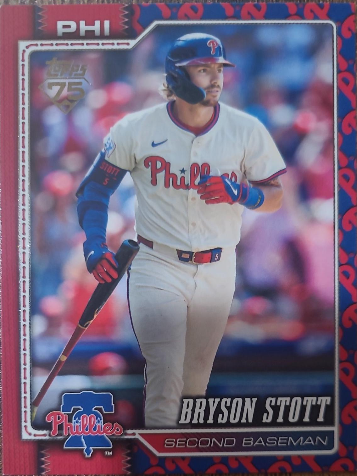 Bryson Stott [Team Color Border Variation] #562