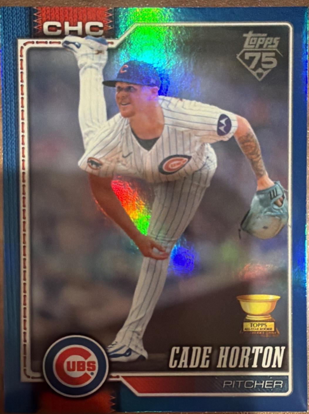 Cade Horton [Blue Rainbow Foil] #632