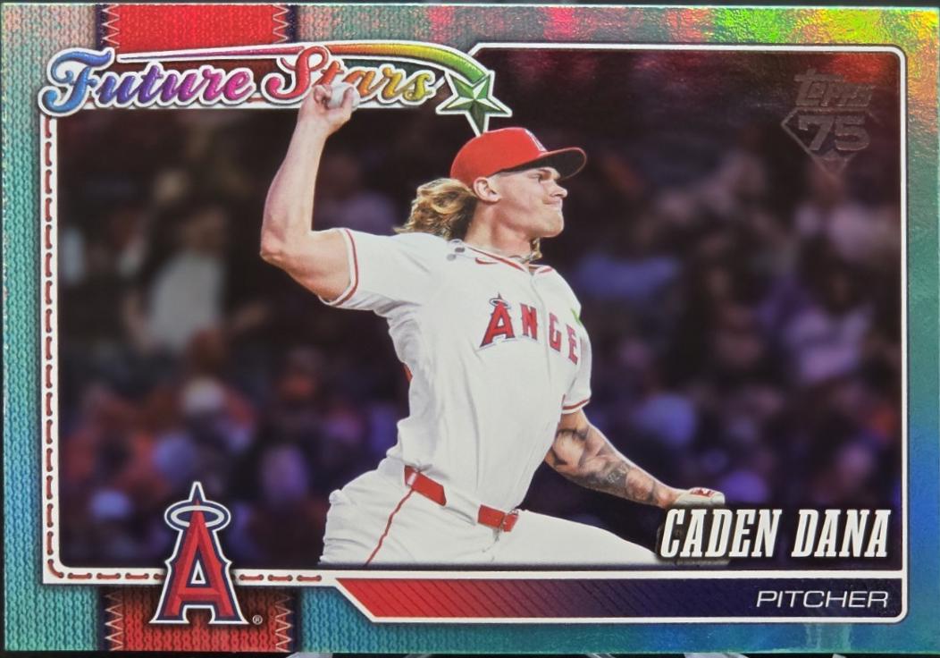 Caden Dana [Aqua Rainbow Foil] #617