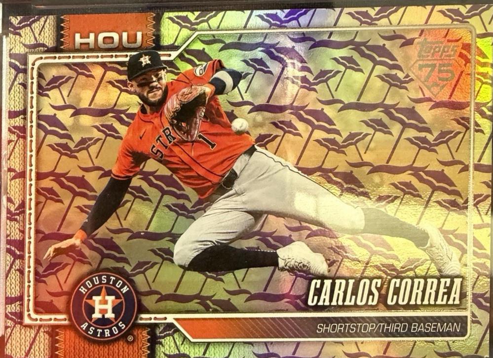 Carlos Correa [Beach Umbrella Holiday Variation] #680