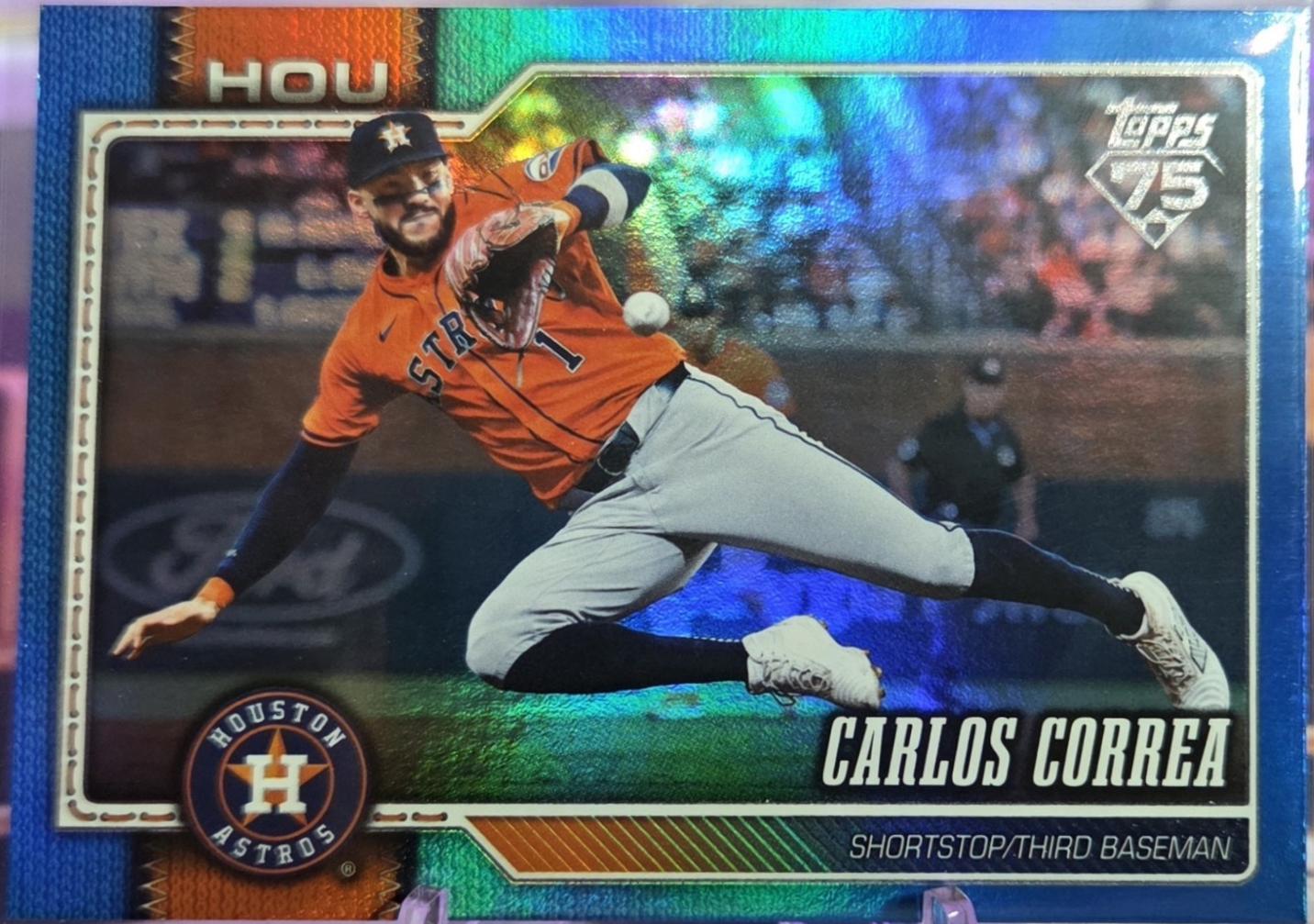 Carlos Correa [Blue Rainbow Foil] #680