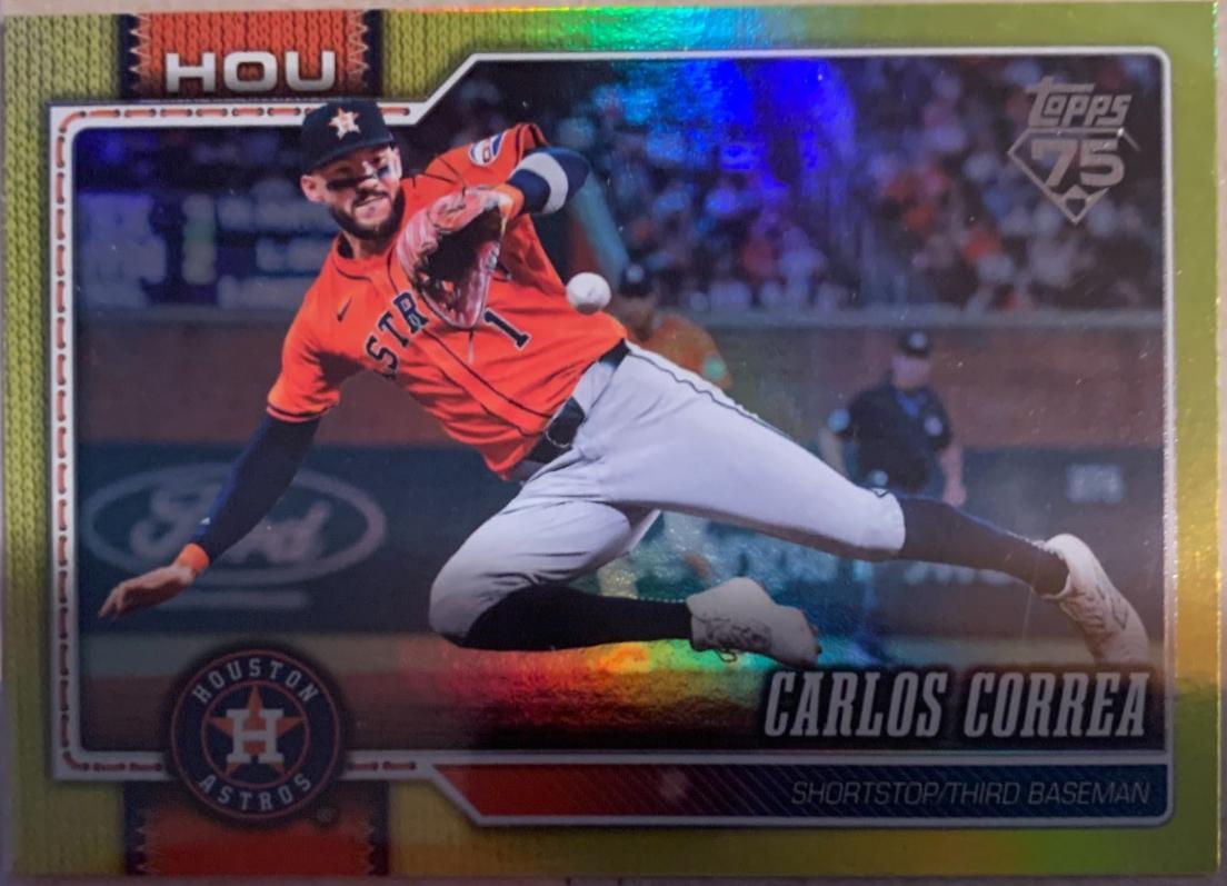 Carlos Correa [Gold Diamante Foil] #680