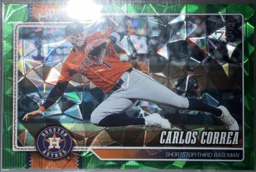 Carlos Correa [Green Diamante Foil] #680