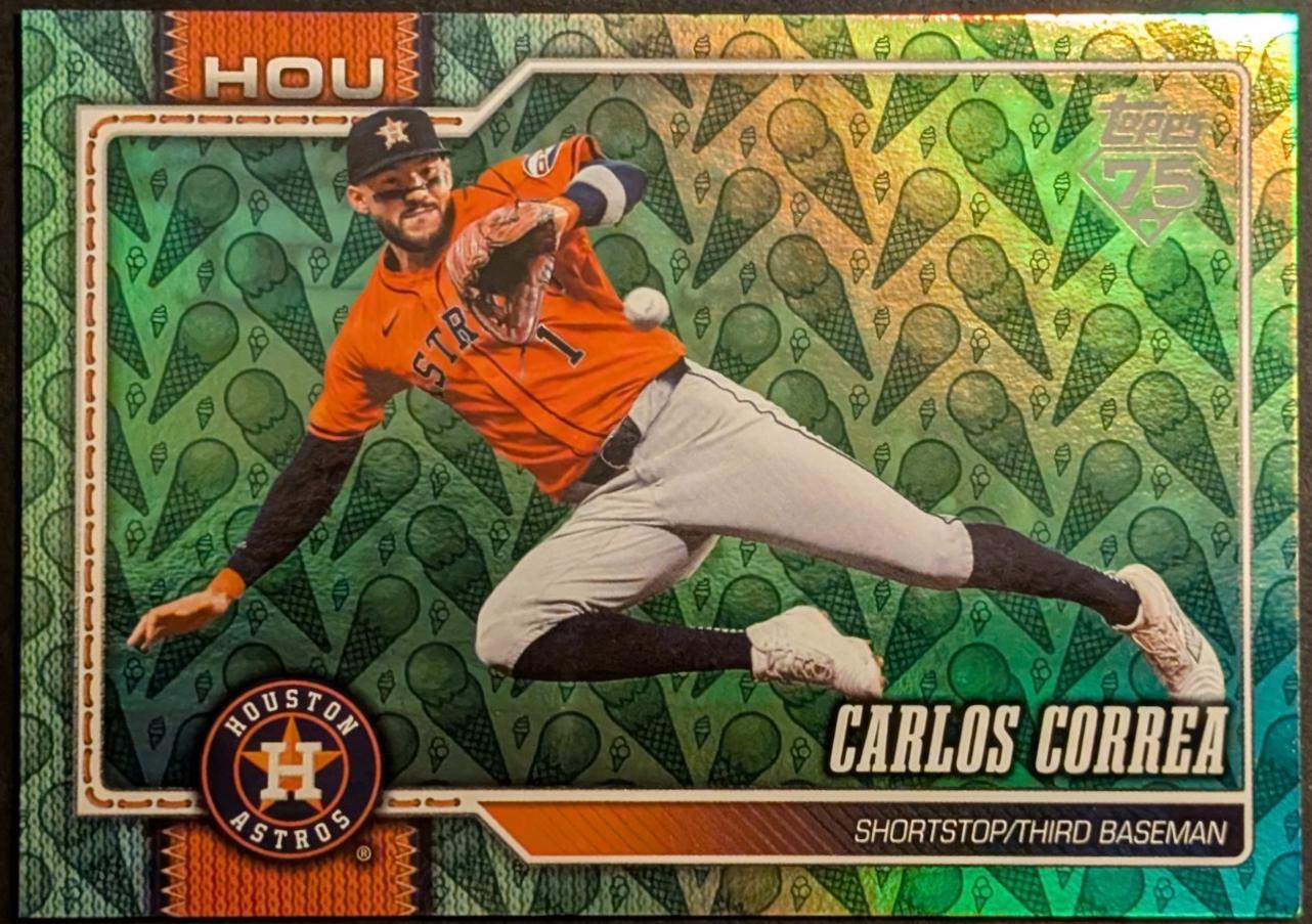Carlos Correa [Ice Cream Holiday Variation] #680