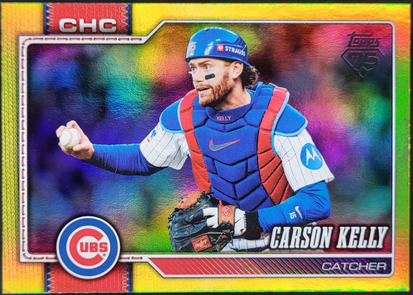 Carson Kelly [Yellow Rainbow Foil] #686