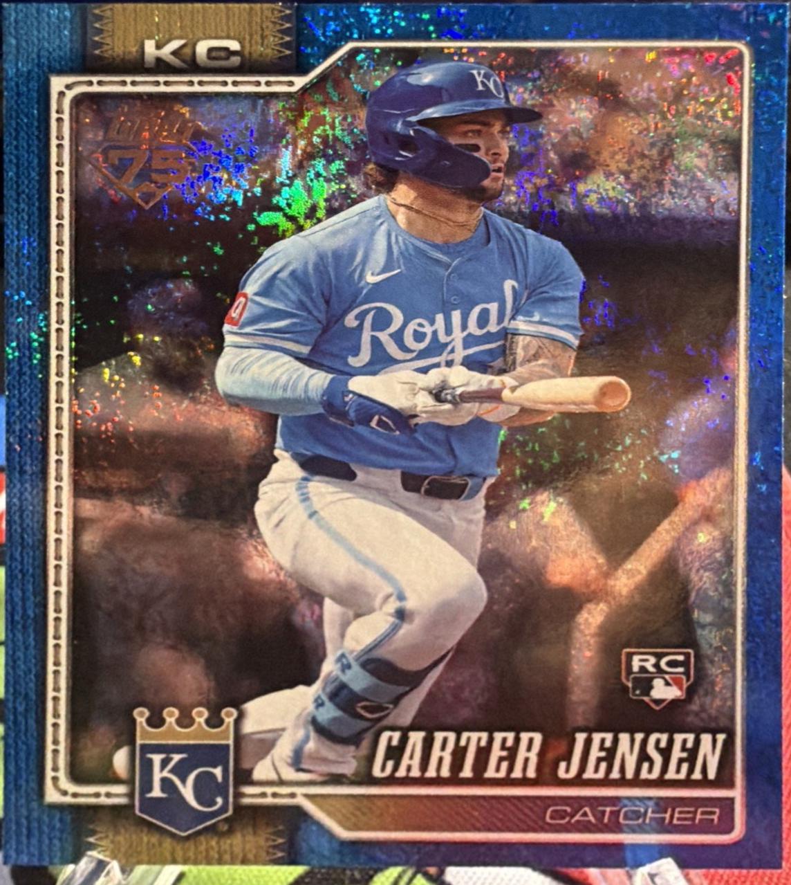 Carter Jensen [Blue Rainbow Foil] #530