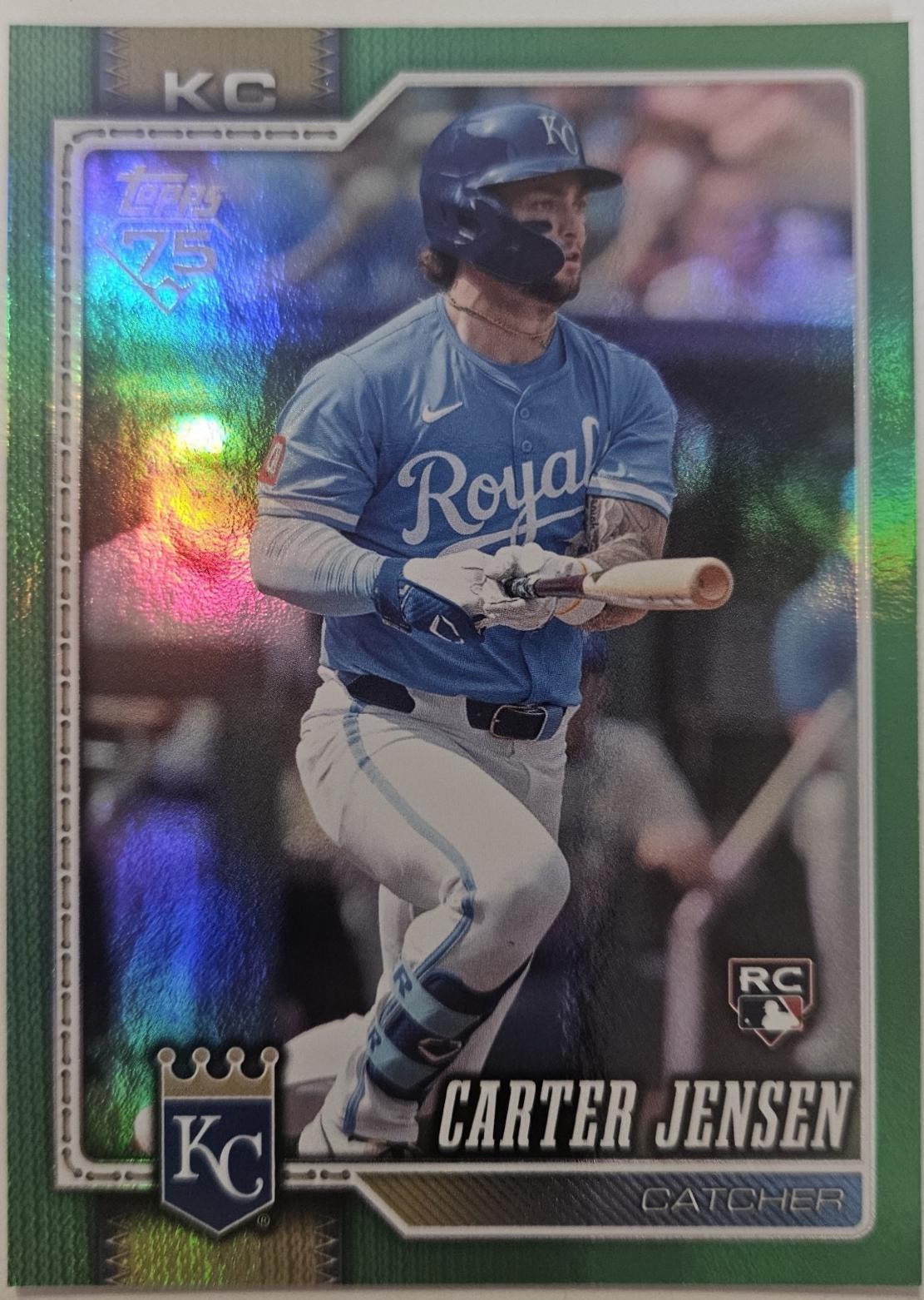 Carter Jensen [Green Diamante Foil] #530
