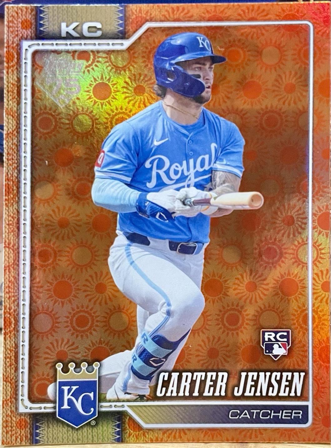 Carter Jensen [Orange Diamante Foil] #530