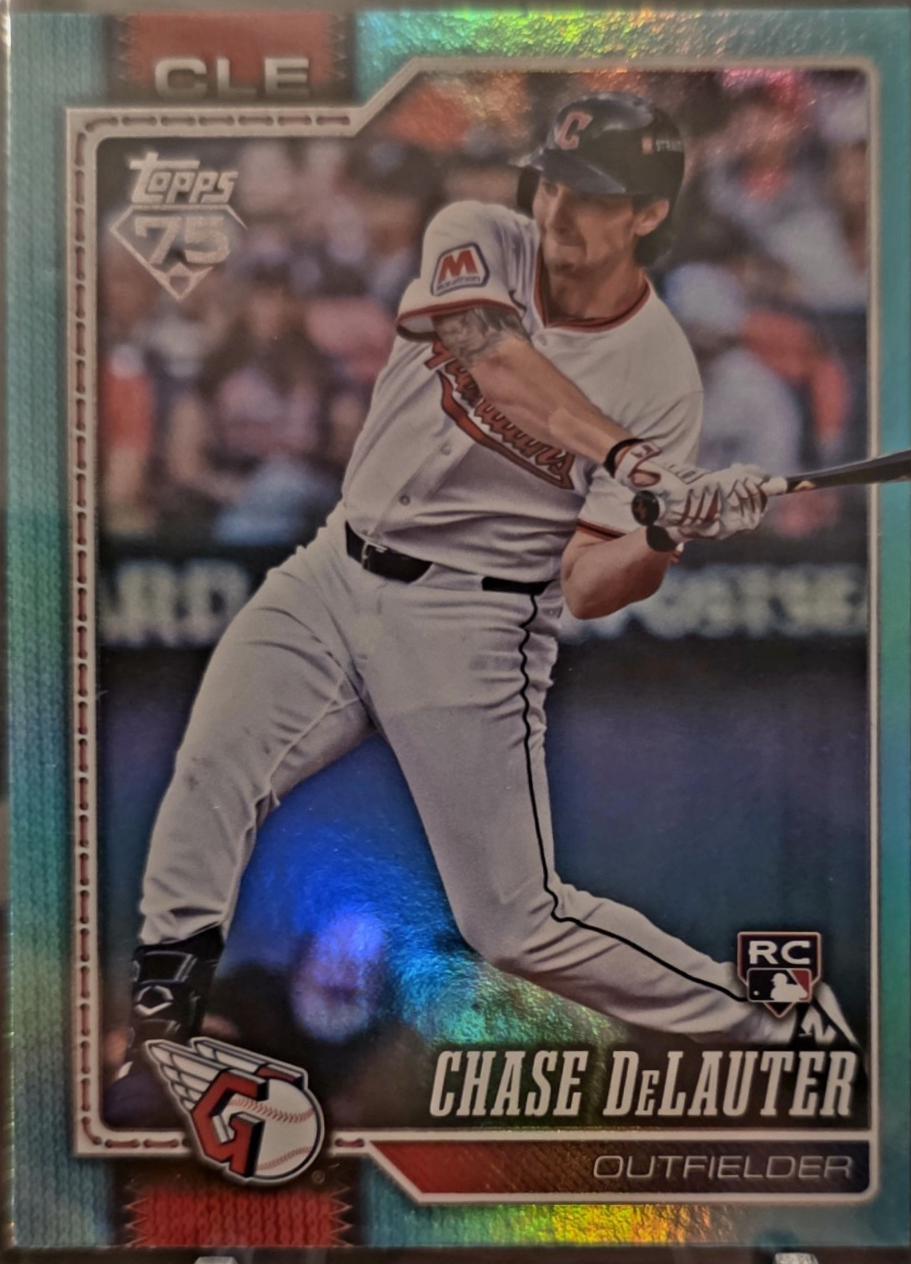 Chase DeLauter [Holo Foil Aqua] #458