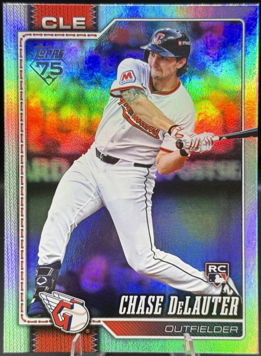 Chase DeLauter [Holo Foil Orange] #458