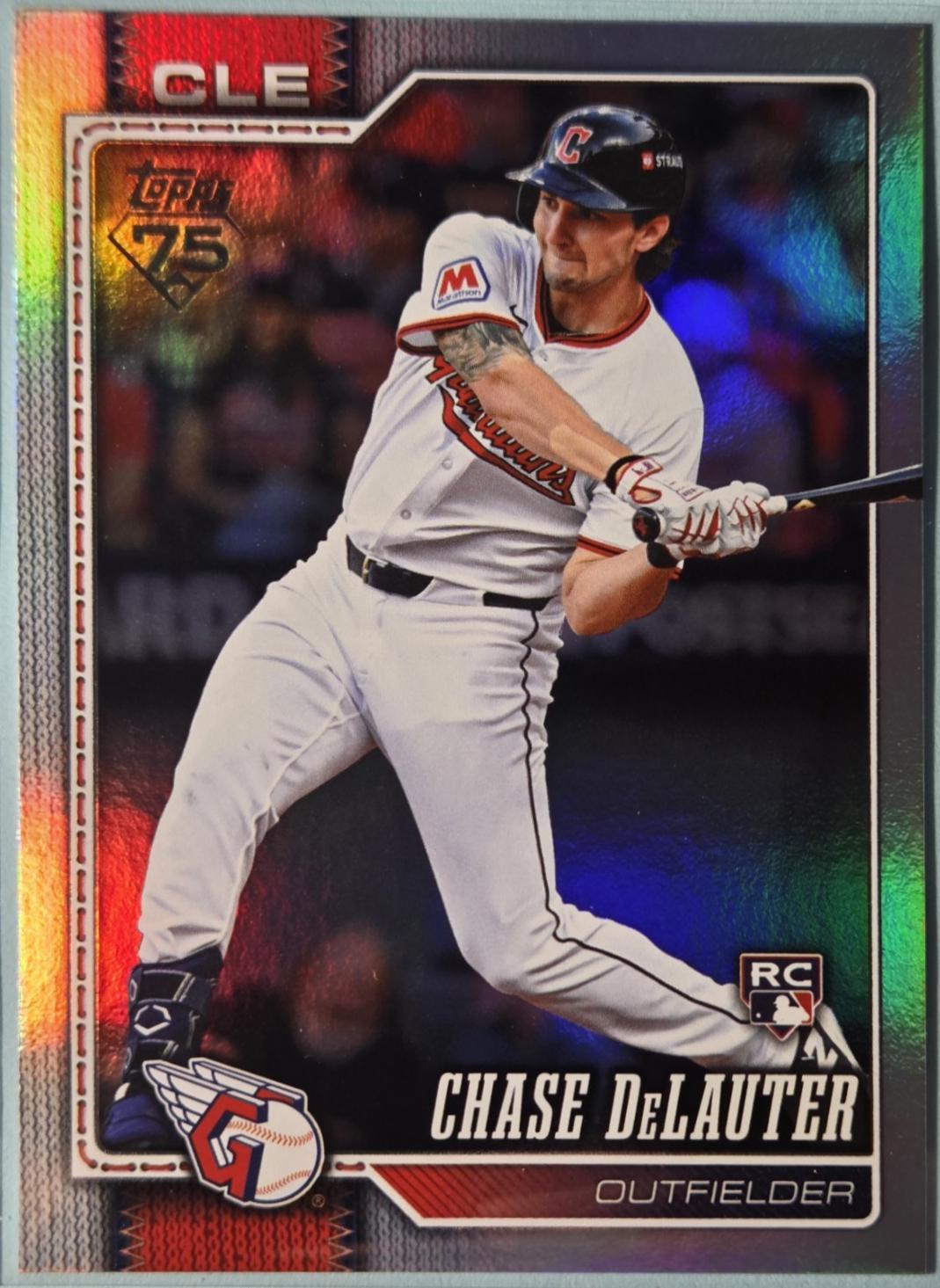 Chase DeLauter [Rainbow Foil] #458