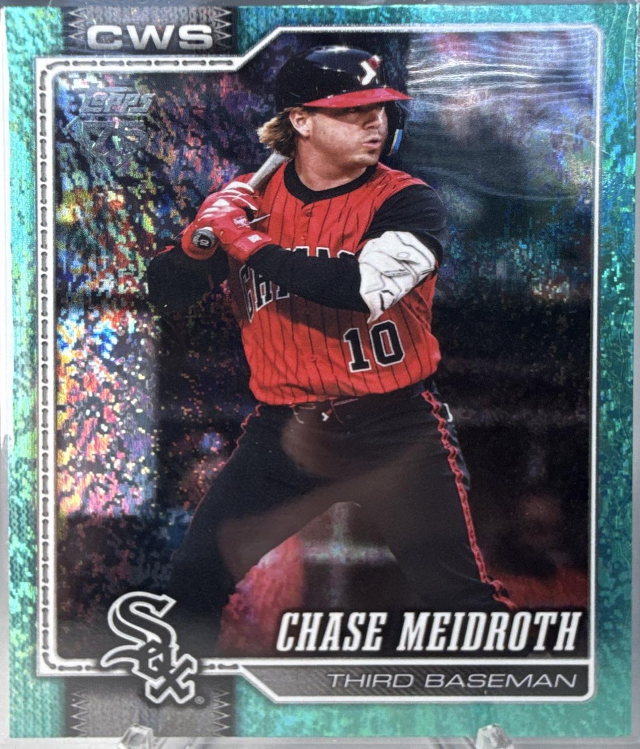 Chase Meidroth [Holo Foil Aqua] #581
