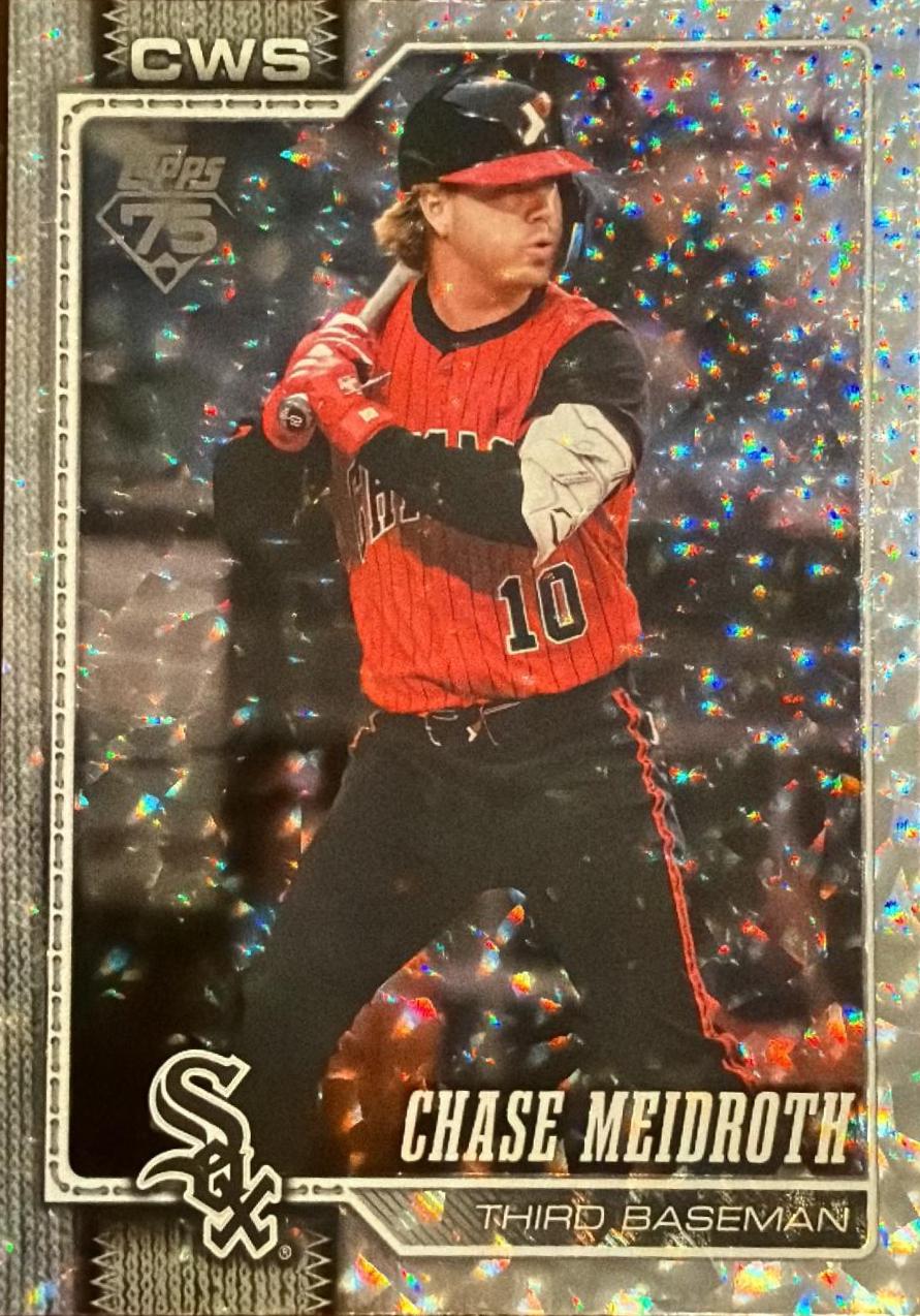 Chase Meidroth [Silver Crackle Foil] #581
