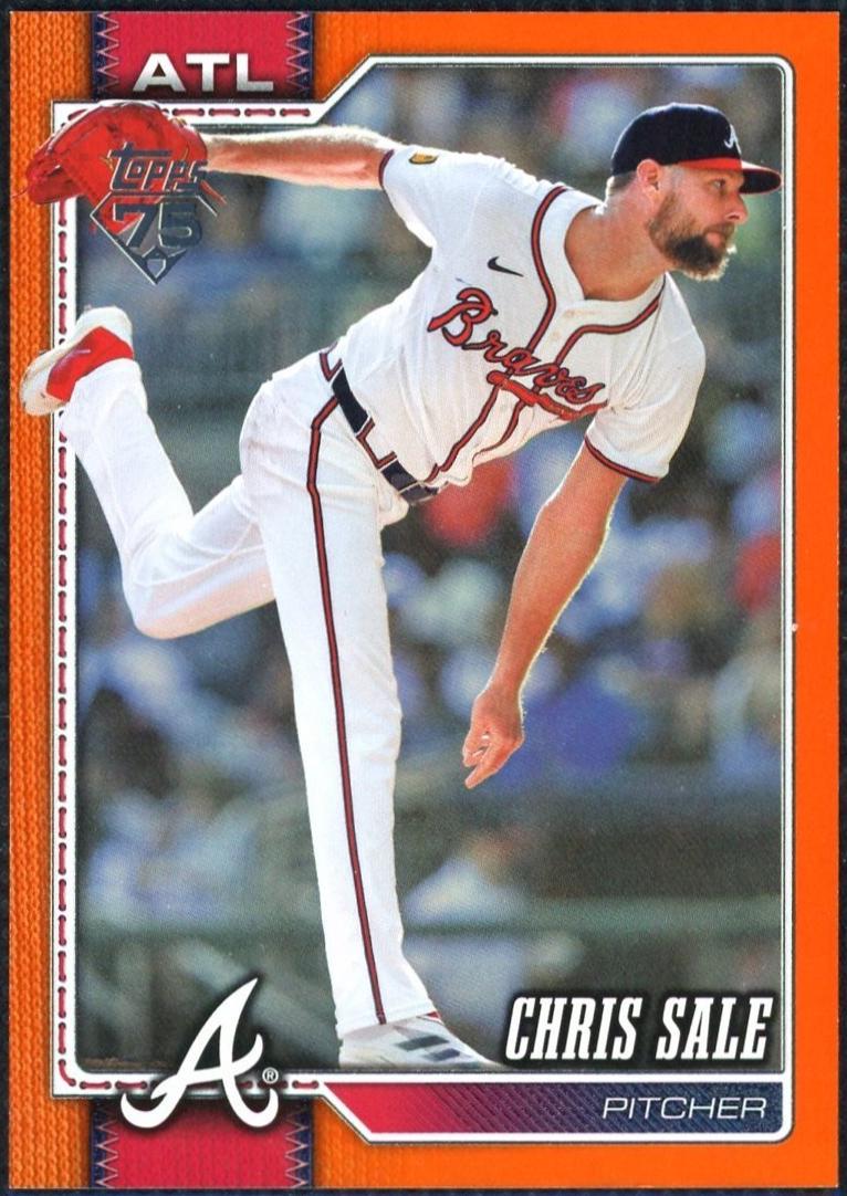 Chris Sale [Orange Diamante Foil] #427