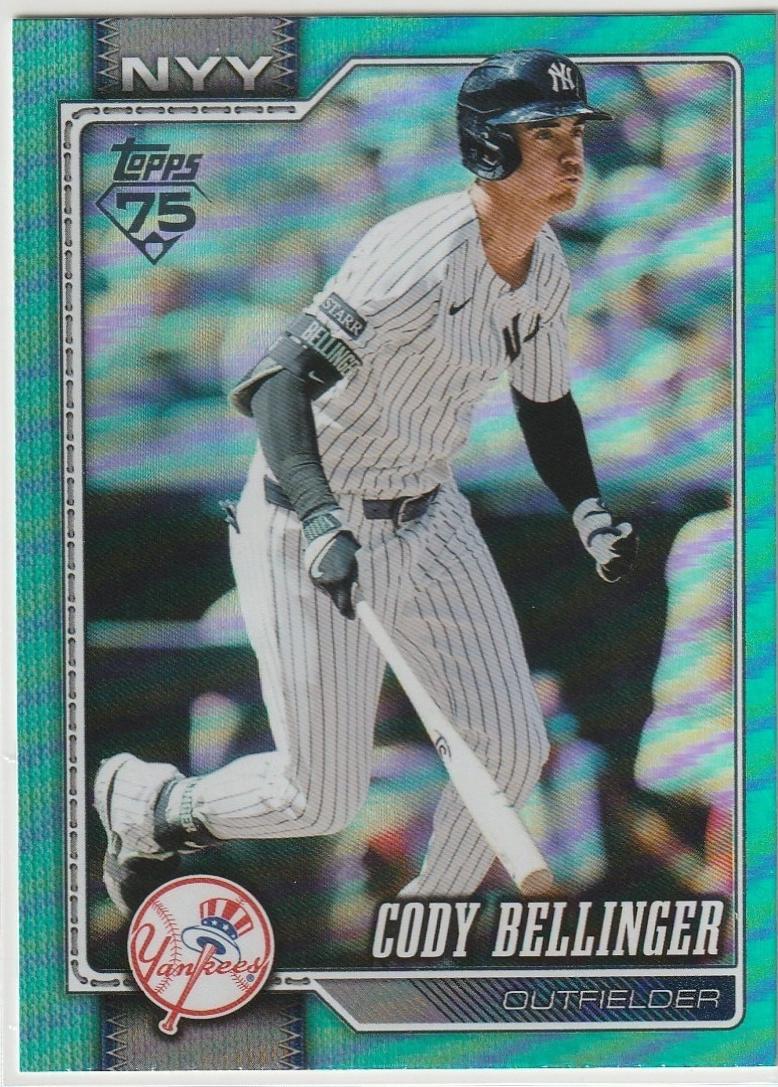 Cody Bellinger [Aqua Rainbow Foil] #607