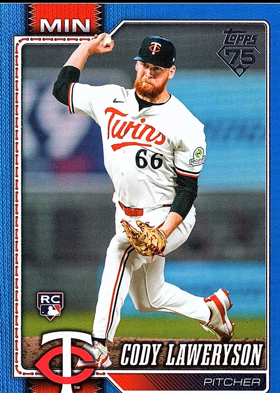 Cody Laweryson [Blue Rainbow Foil] #608