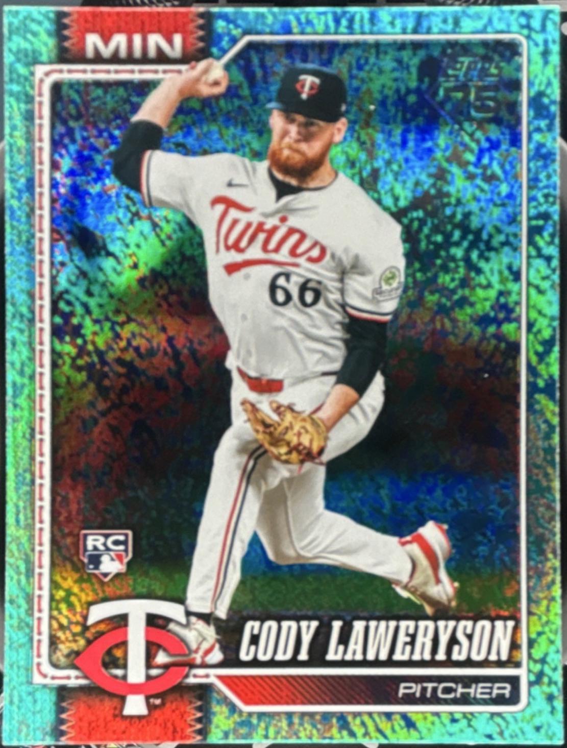 Cody Laweryson [Holo Foil Aqua] #608