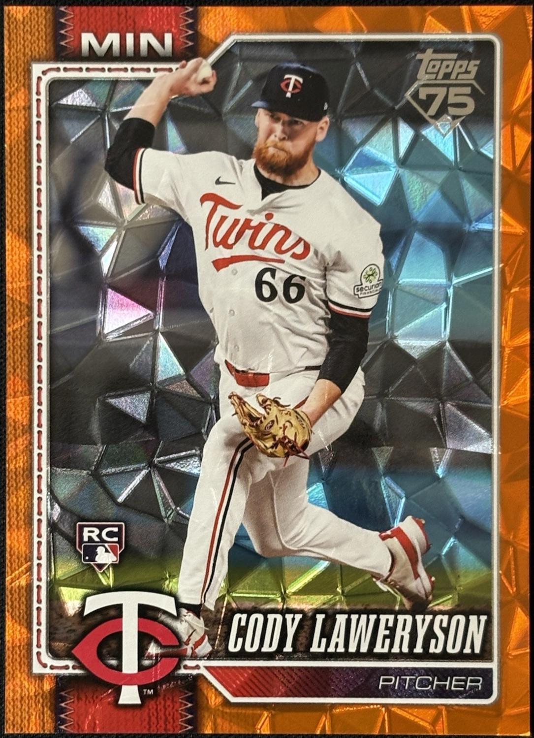 Cody Laweryson [Orange Diamante Foil] #608