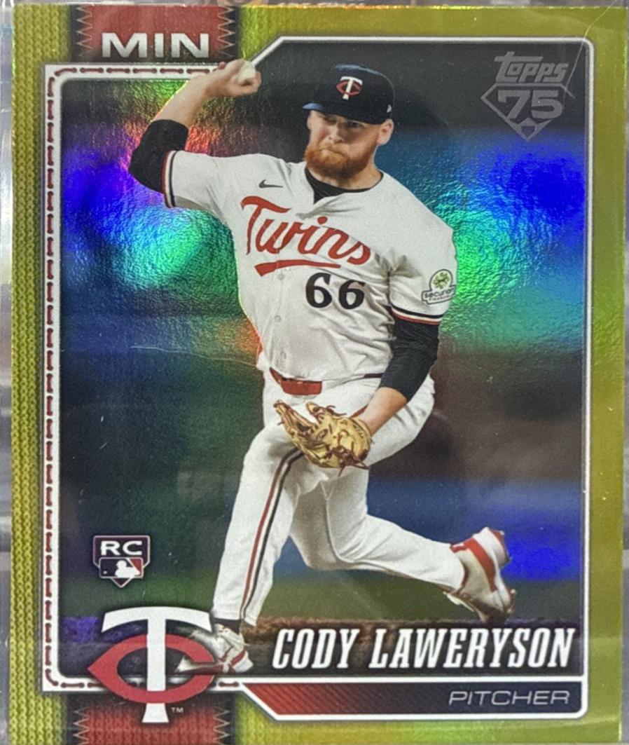 Cody Laweryson [Yellow Rainbow Foil] #608