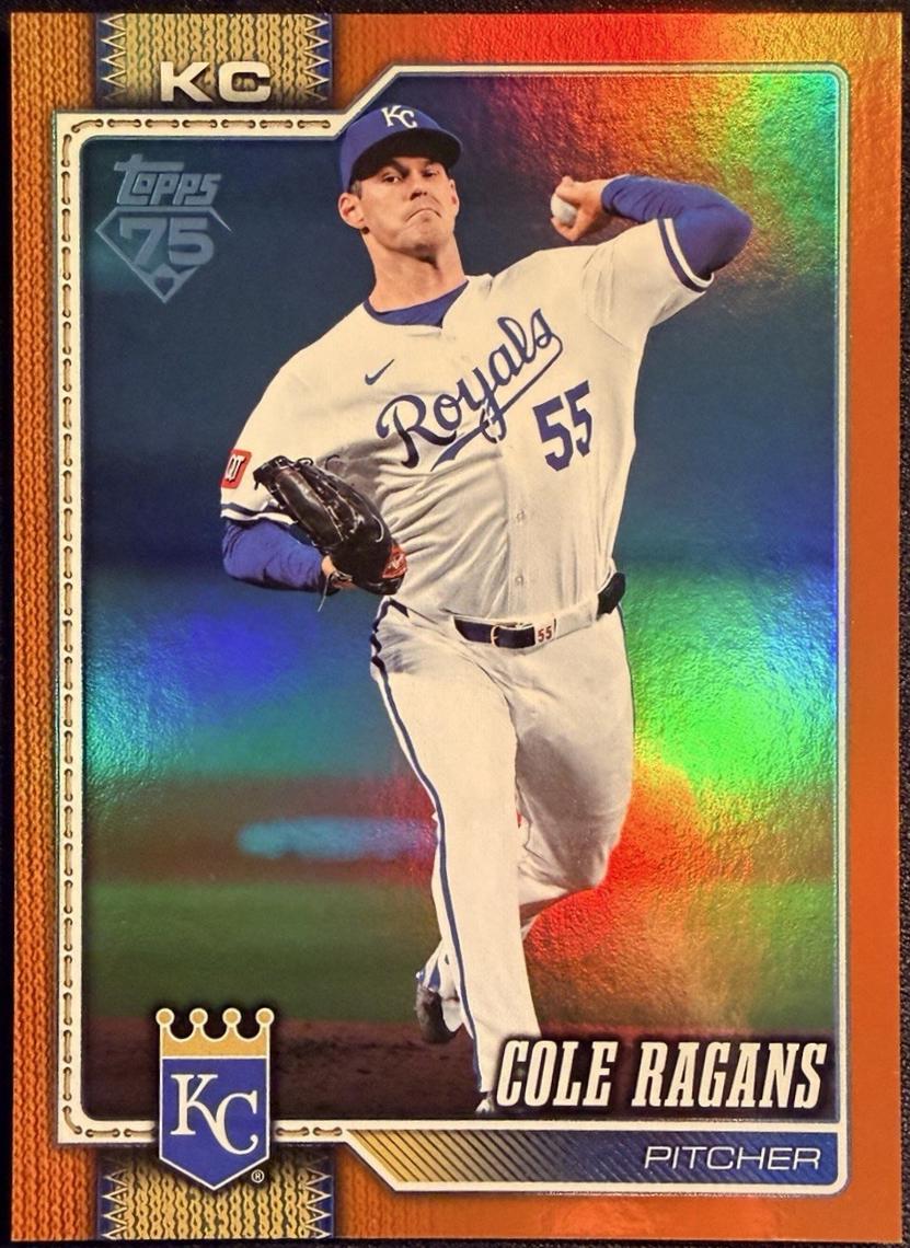 Cole Ragans [Orange Diamante Foil] #484